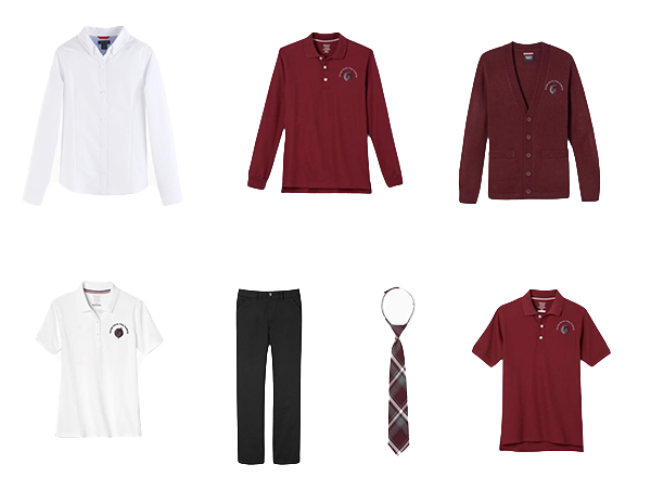 Formal male uniform choices